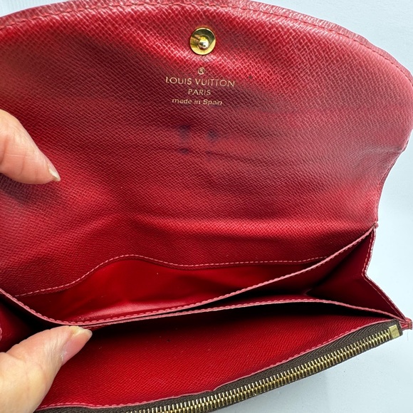 Louis Vuitton Damier Ebene Monogram Emilie Wallet 20533 - Picture 10 of 10